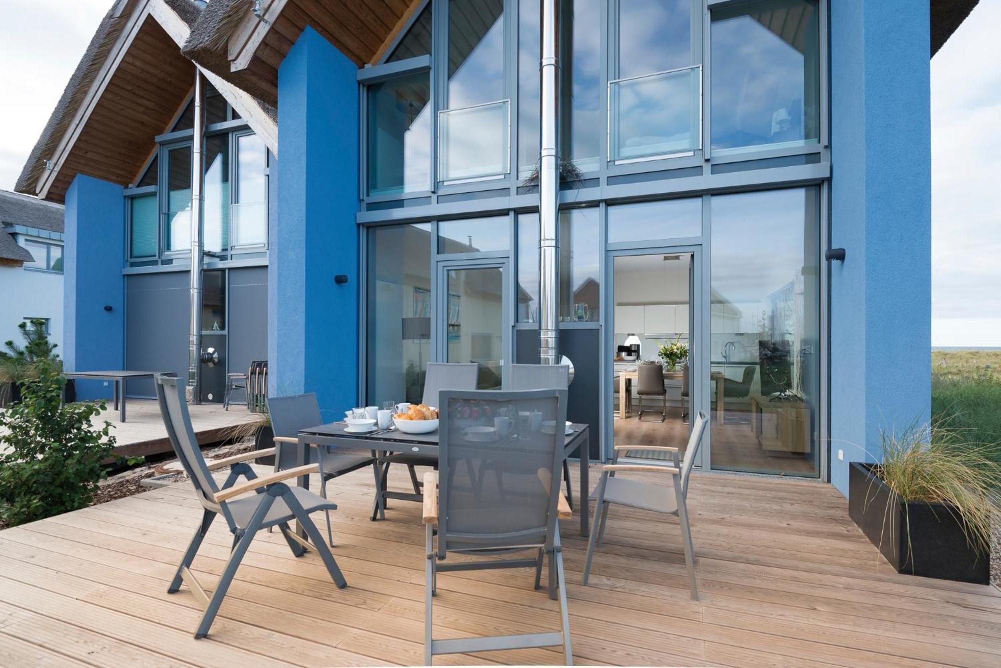 Ostsee - Reetdachhaus Nr 36 "Warder" Im Strand Resort Heiligenhafen Eksteriør bilde